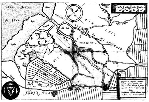 Plan von Glückstadt 1601